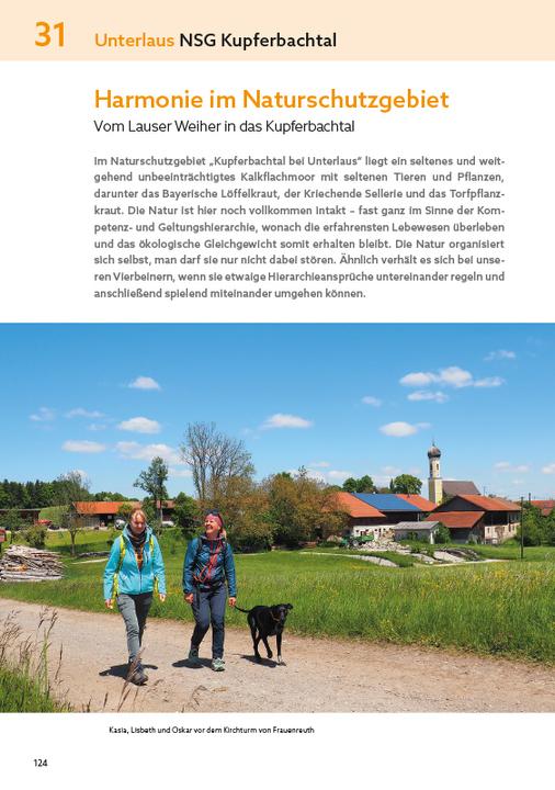 Immagine prodotto Die schönsten Wanderungen mit Hunden im Grossraum München (Tedesco, Michael Reimer, Katrin Baur, 2021)