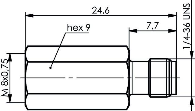 Produktbild Telegärtner J01703A0000 FME SMA Schwarz Kabelschnittstellen-/adapter