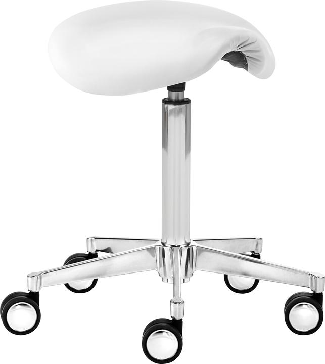 Drehhocker Expert, mit Sattelsitz