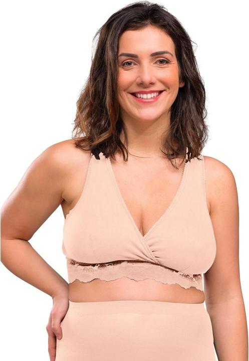 Produktbild Carriwell Still- und Schlaf-BH Crossover Beige L (L)