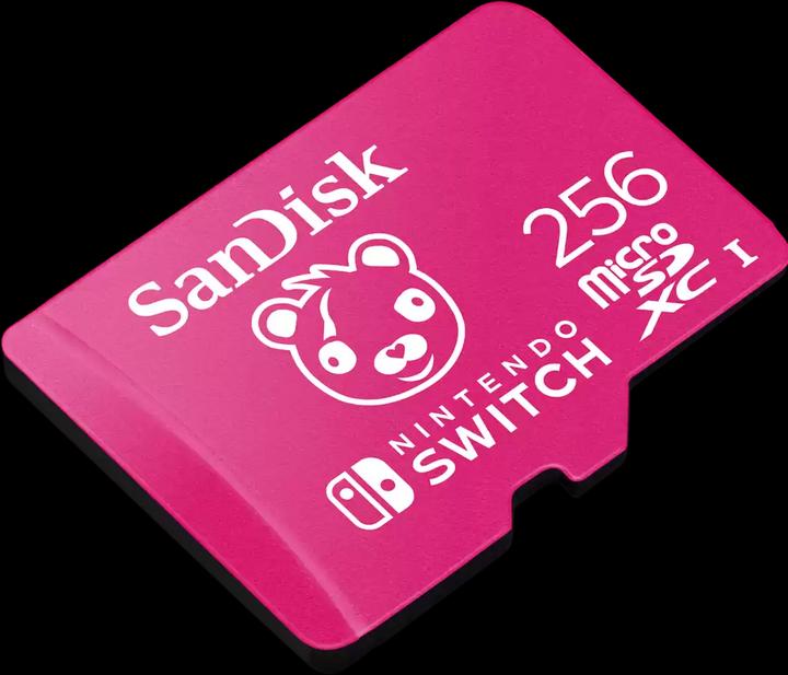 Actual product image SanDisk Nintendo Switch Card Fortnite Edition (256 GB, microSDXC, U3, UHS-I)