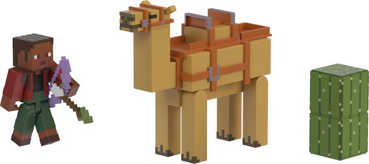 Image du produit Minecraft 3.25" Core Figure 2-PK Alex w/ Camel