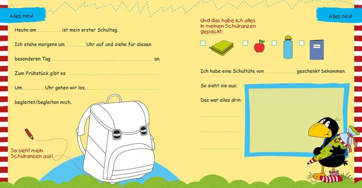 Actual product image Mein erstes Schuljahr (German, Annet Rudolph, 2017)