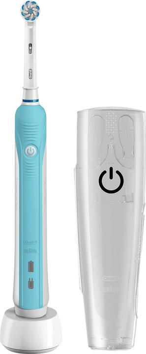 Image du produit Oral-B Pro 1 - 750- Brosse à dents électrique + étui de voyage en prime (Brosse à dents oscillo-rotative)