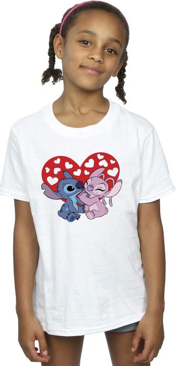 Immagine prodotto Disney Lilo & Stitch Hearts Maglietta Ragazze (116)
