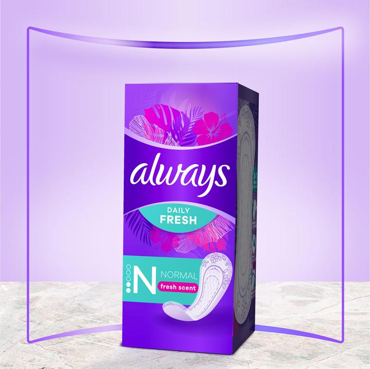 Actual product image Always Daily Fresh Normal (56 x, Panty liners)