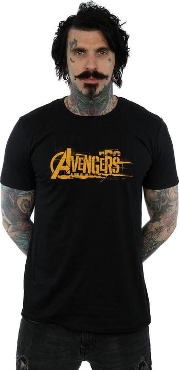 Produktbild Avengers Infinity War Orange Logo TShirt (M)