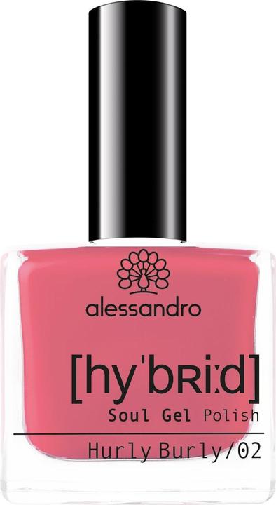 Actual product image Alessandro Nail polish Hybrid 113 Hurly Burly (113 Hurly Burly, Gel-Effect Nail Polish)