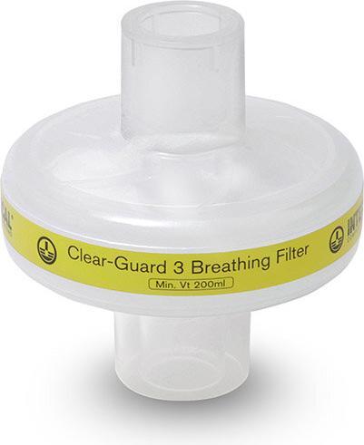 Image du produit Intersurgical 3 filtres bactériens pour insufflateur de réanimation, adultes sans port Luer