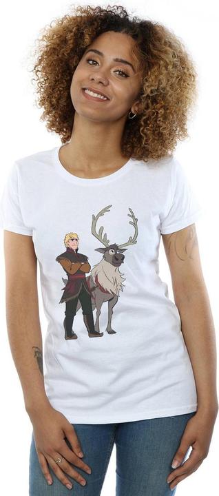 Immagine prodotto Disney Frozen 2 Sven And Kristoff Maglietta Donna (XL)