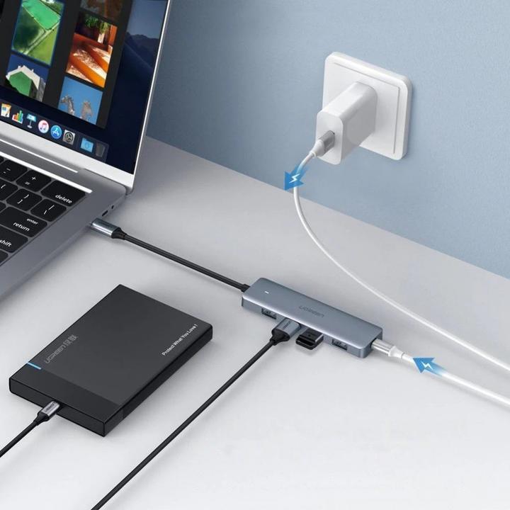 Actual product image Ugreen CM219 (USB-C, 4 Ports)
