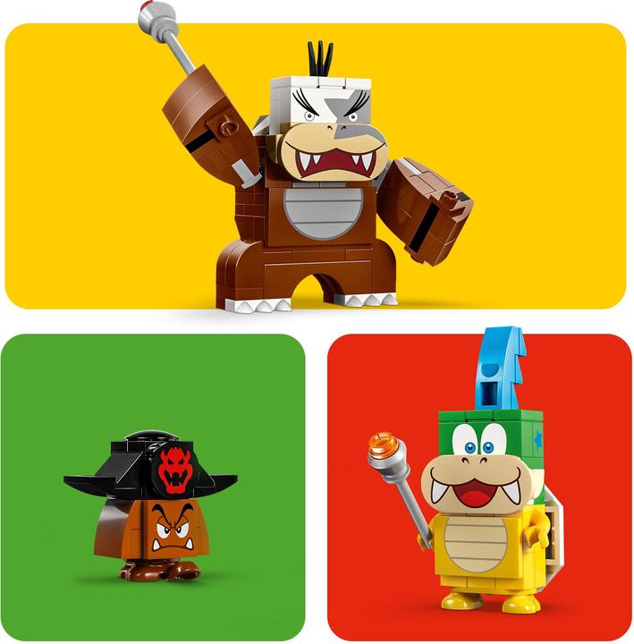 Actual product image LEGO 71427 Super Mario Larry and Morton's Air Galleys - Expansion Set (71427, LEGO Super Mario)