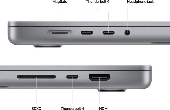 Produktbild Apple MacBook Pro – 2023 (16", M2 Max, 64 GB, 1000 GB, CH)