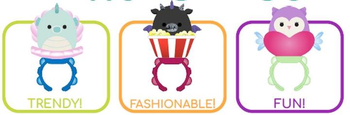 Actual product image Squishmallows Squish a longs minifigures