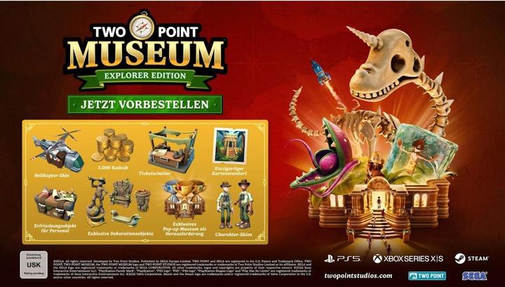 Immagine prodotto Sega Museo di Two Point - Edizione Explorer (PS5, DE)