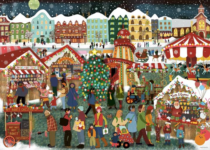 Actual product image Ravensburger Puzzle da 1000 Pezzi - Mercatino di Natale (1000 pieces)