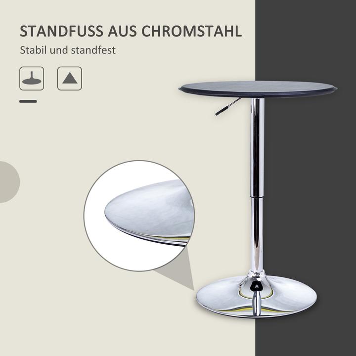 Produktbild Homcom Bartisch höhenverstellbar (63 x 93 cm)