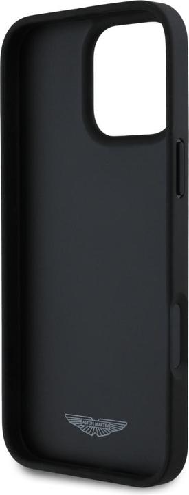 Immagine prodotto Aston Martin Case HC Leather Victory Design for iPhone 16 Pro Max black (Apple iPhone 16 Pro Max)