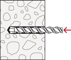 Immagine prodotto Fischer SB Tappo in nylon Duopower con vite A2 (2 pz.)