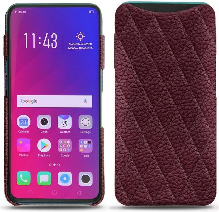 Actual product image Noreve Leather cover (Oppo Find X)
