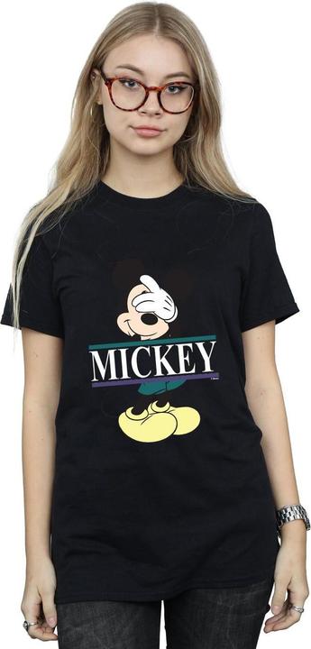 Immagine prodotto Disney Mickey Mouse Letters Maglietta Ampia Donna (S)