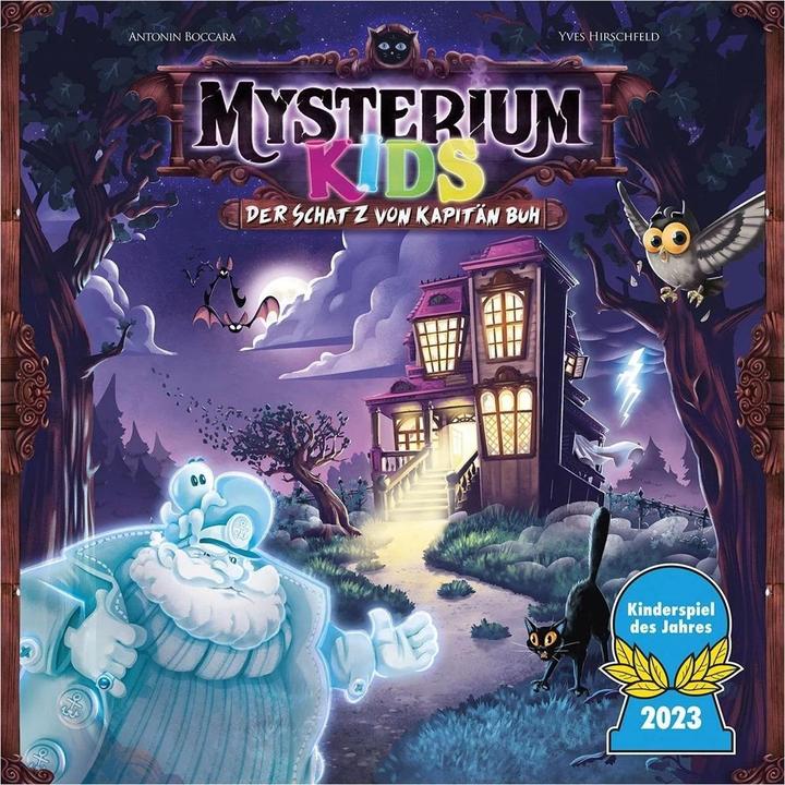 Libellud LIBD0018 - Mysterium Kids : Le trésor du capitaine Bouh, dès 6 ans (édition FR) (Allemand)