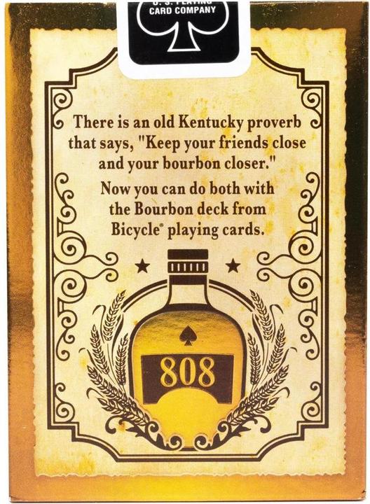 Produktbild Bicycle Bourbon cards (Englisch)