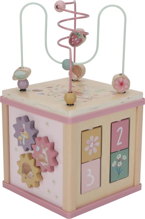 Produktbild Little Dutch Aktivitätenwürfel Fairy Garden mit Motorikschleife
