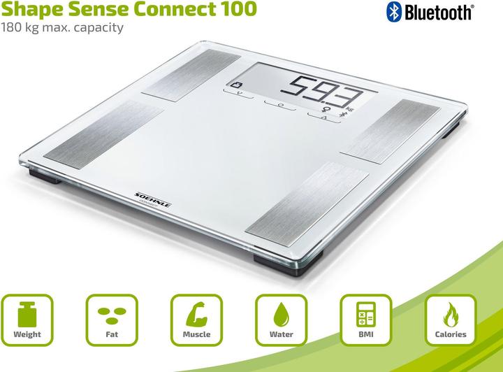 Produktbild Soehnle Shape Sense Connect 100 mit Bluetooth® (180 kg)