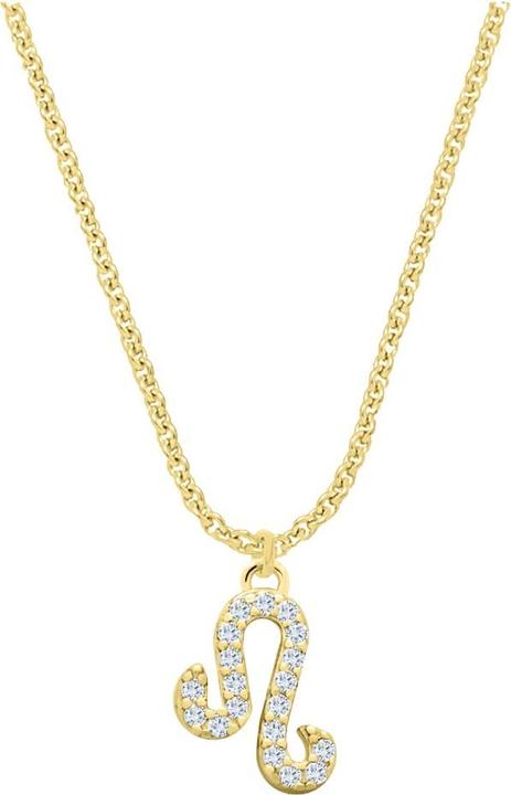 Produktbild Candy Halskette Sternzeichen Löwe, 925 Sterling Silber, vergoldet (925 Sterling Silber, 18k vergoldet, 42 - 45 cm)