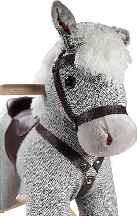 Actual product image Tryco Baby Schaukelpferd gross Grau