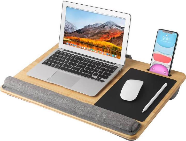 Immagine prodotto Renkforce Tavolo per laptop con cuscino