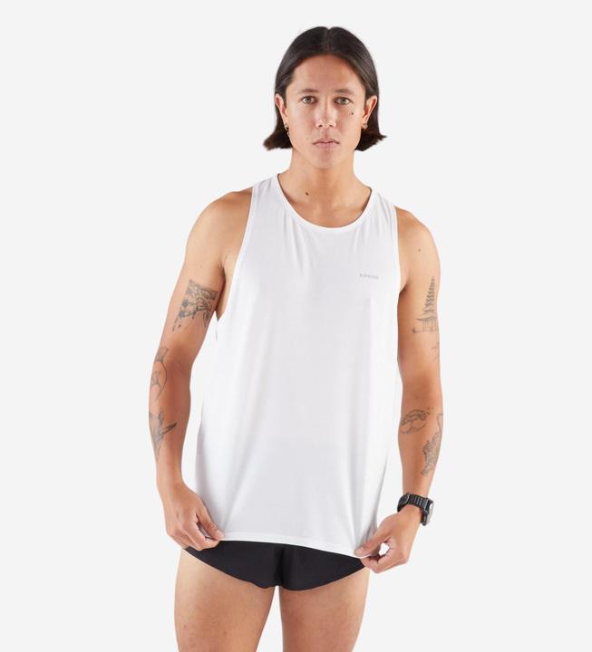 Kiprun Lauf-Tanktop - 900 Light weiss