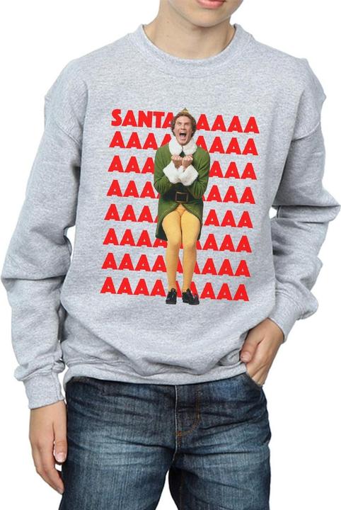 Immagine prodotto Elf Buddy Santa Scream Felpa Ragazzi (152, 158)
