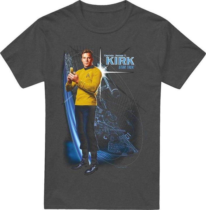 Immagine prodotto Galactic Maglietta Capitano Kirk Adulto Unisex (XXL)