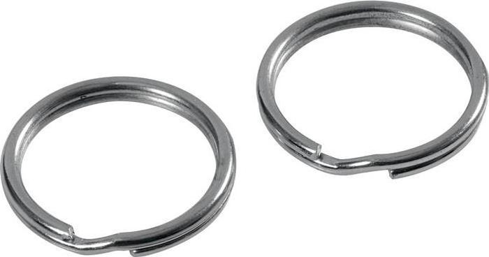 Produktbild HP Autozubehör Schlüsselringe Innen-Ø 13,6 mm Aussen-Ø 16 mm Stahl vernickelt