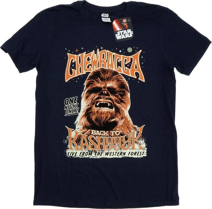 Produktbild Star Wars Chewbacca Rock Poster TShirt (L)
