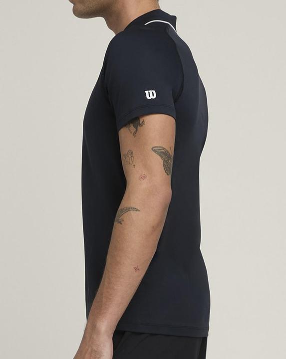Produktbild Wilson Team Seamless Polo 2.0 Herren Schwarz (S)