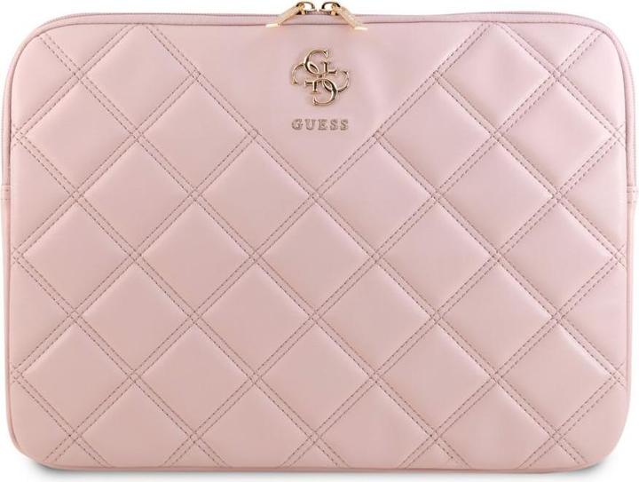 Guess Mouw GUCS14ZPSQSSGP 14" różowy/roze Gewatteerd 4G (14")