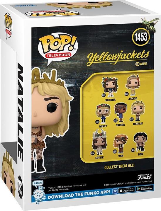 Actual product image Funko Yellowjackets POP! TV Vinyl Figure Natalie 9 cm