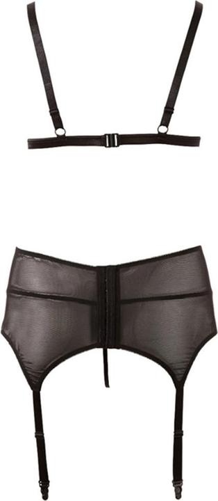 Produktbild Cottelli Collection Spitzen Straps-Set ouvert (XL)