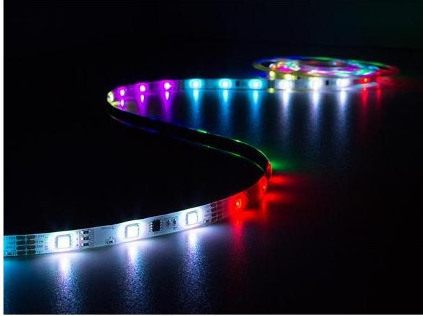 Actual product image LED Strips Consumer KIT WITH DIGITAL ANIMATED FLEXIBLE LED STRIP, CONTROLLER AND POWER SUPPLY - RGB - 150 LEDs - 5 m... (500 cm)