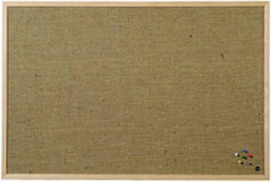 Actual product image Bi-Silque Opslagstavle Bi-Office Hessian, 60 x 120 cm