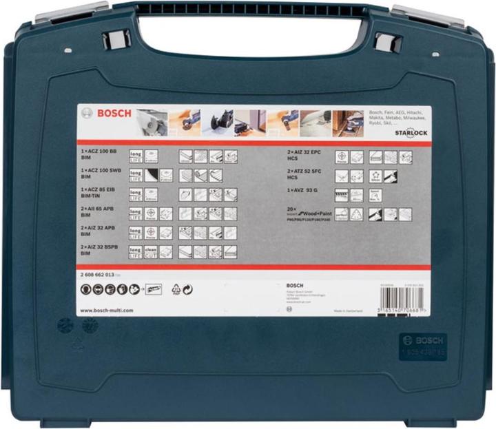 Image du produit Bosch Professional Zubehör Set d'accessoires outils multifonctions