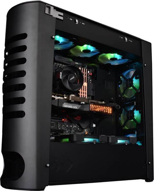 Actual product image In Win Case||915|Tower|Not included|ATX|EATX|MicroATX|MiniITX|Colour Black|915BLACK (ATX, mATX, Mini-ITX, E-ATX)