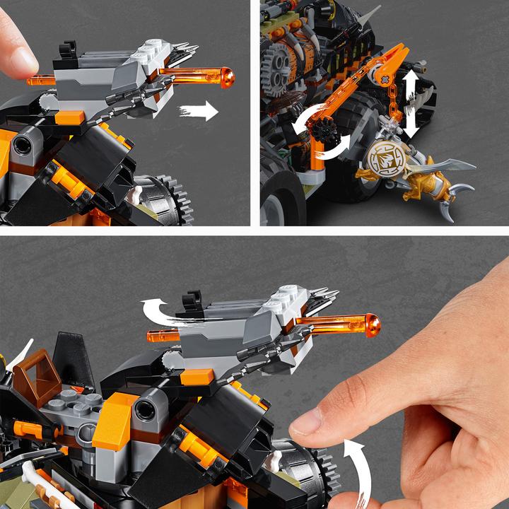 Actual product image LEGO Dragon catcher (70654, LEGO Ninjago)