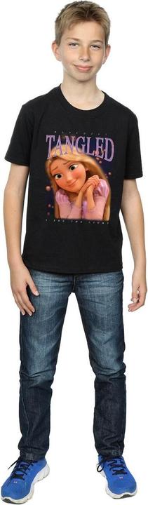 Actual product image Disney Boys Tangled Rapunzel Montage T-Shirt (116)