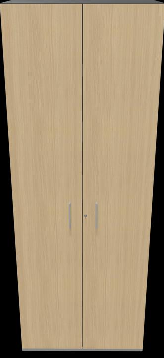 Actual product image Narbutas Choice Hinged Door Cabinet (80 x 40 x 217 cm)