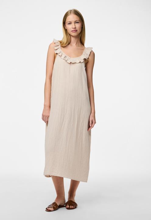Produktbild Pieces PCSASTINA Musselin Midikleid (L)