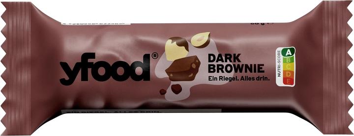 Produktbild YFood Brownie & Roasted Nuts (Nuss, Brownie, 12 Stk., 720 g)